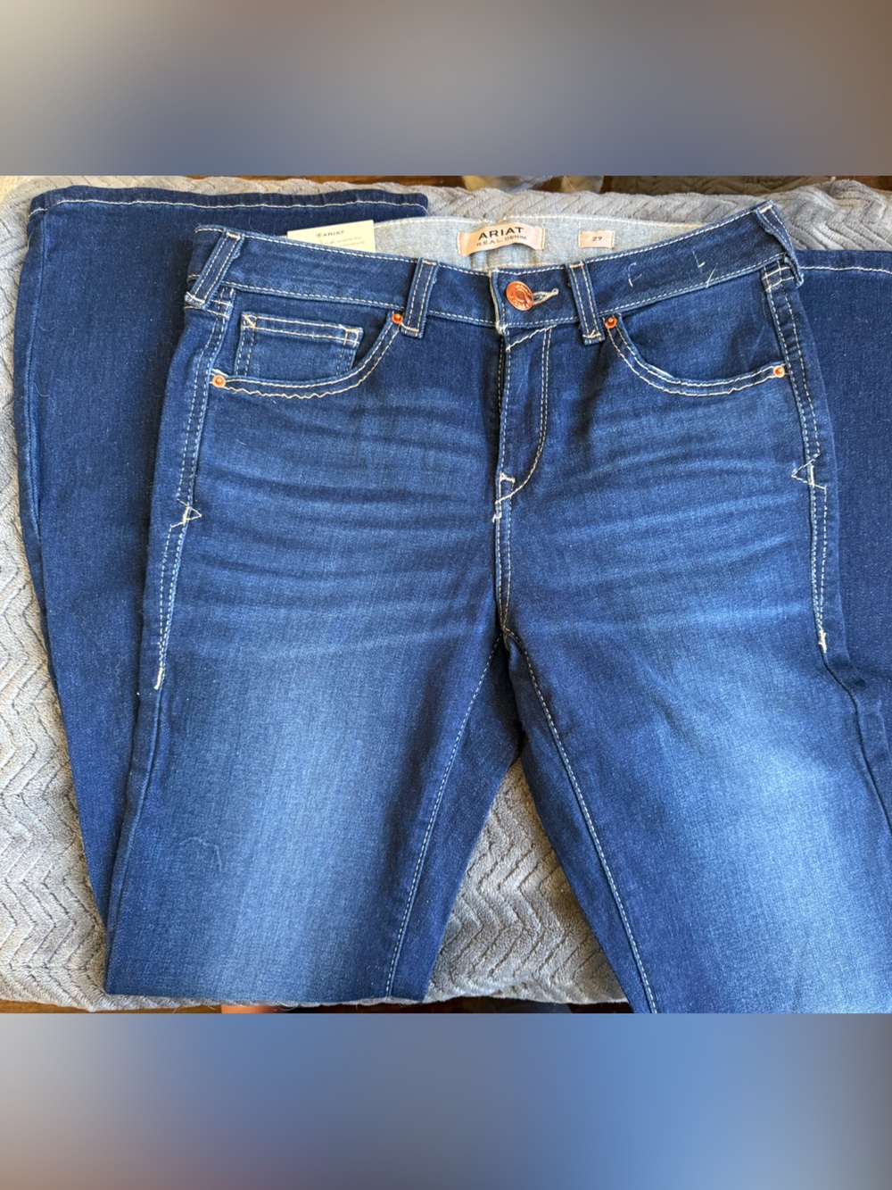 Ariat Women's 29R Perfect Rise Flare Jean